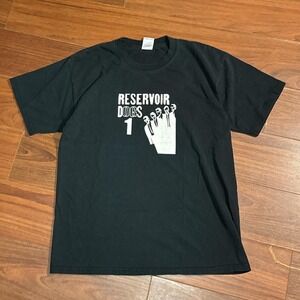 Vintage Reservoir Dogs Movie Black Shirt Size Mens Large